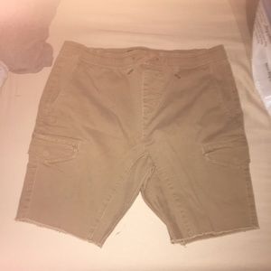 Crash Tan Cargo Shorts
